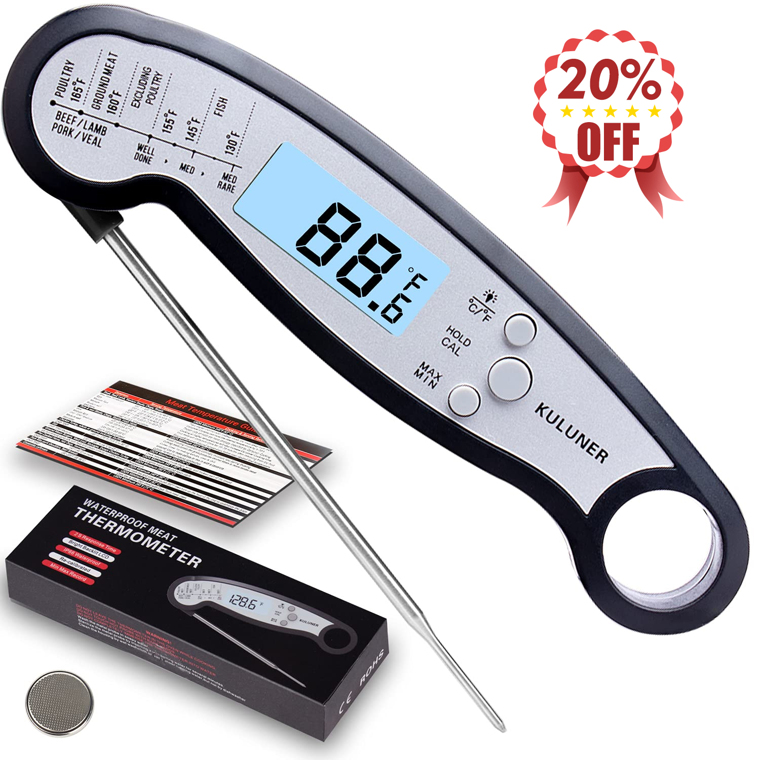 KULUNER Meat Thermometer